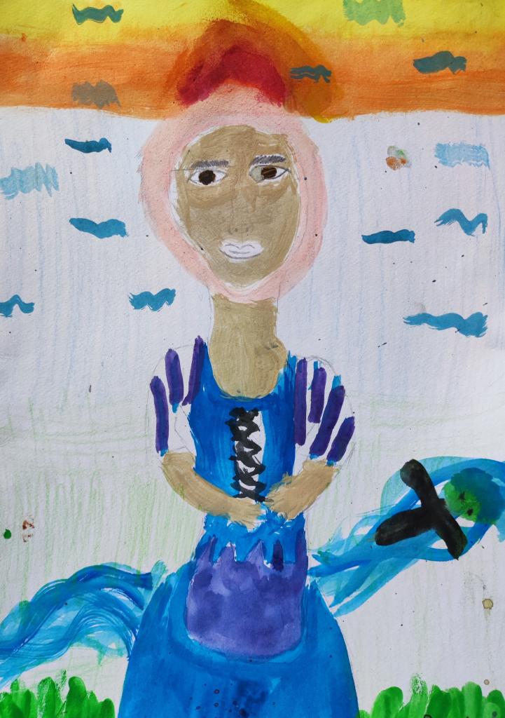 Paní učitelka v kroji