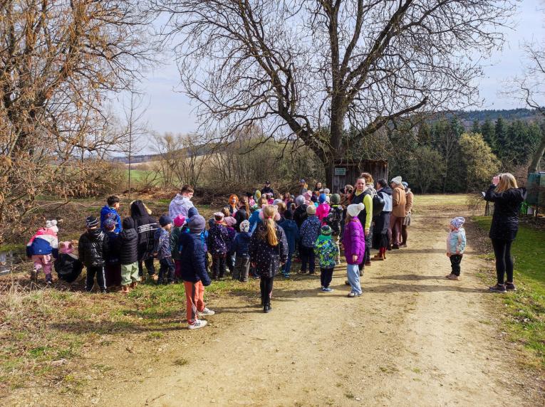 My všichni u rybníka