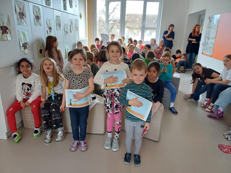 Naši nejmladší snaživci k&nbsp;nám docházejí ze&nbsp;školky.