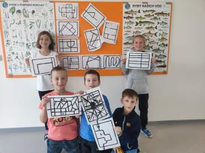 Společné foto s trasami pro Ozobota